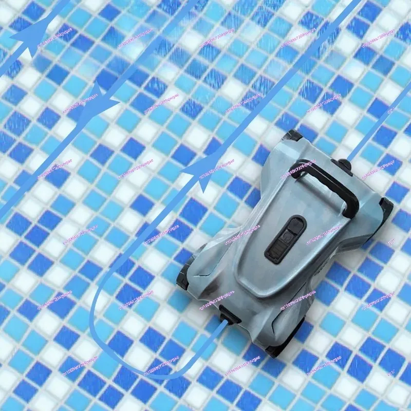 Intelligent Wireless Automatic Pool Cleaner Robot - Cordless Underwater Vacuum for Swimming Pool