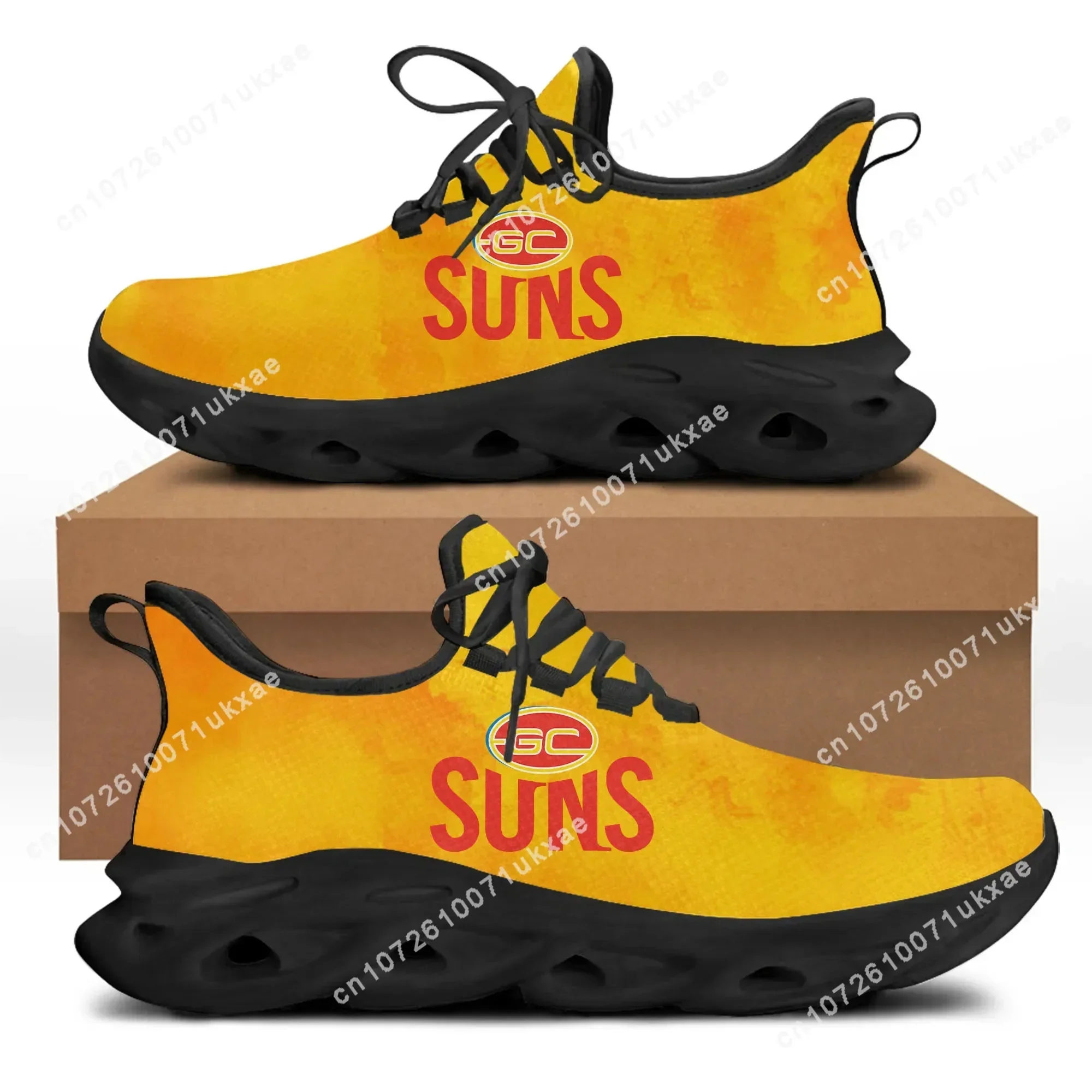 Gold Coast Australian Football Flats Sneakers Mens Womens Sports Running Shoes High Quality DIY Sneaker customization Shoe