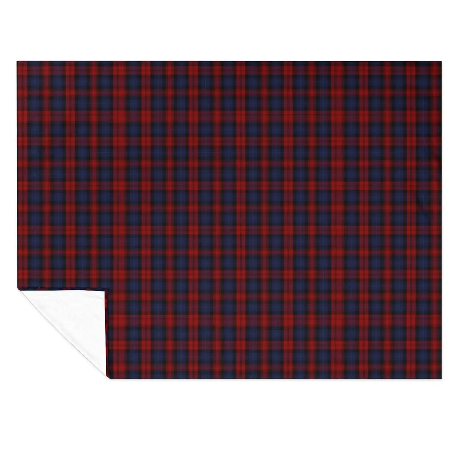 

MacLachlan Clan Tartan Throw Blanket Tourist Vintage Polar Sofas Blankets