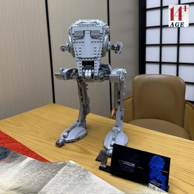 UCS AT-ST صالح ووكر نموذج اللبنات الطوب ستار معركة الحرفية اللعب 75417 الطوب للأطفال البالغين هدايا عيد الميلاد