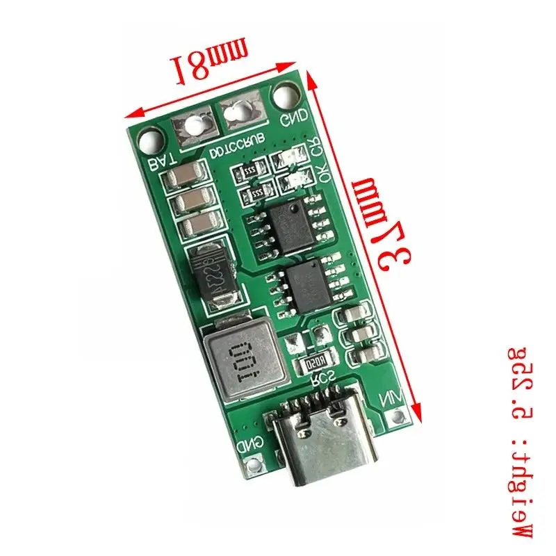 Multi-Cell 2S 3-S 4S Type-C To 8.4V 12.6V 16.8V Step-Up Boost LiPo Polymer Li-Ion Charger 7.4V 11.1V 14.8V 18650 Lithium Battery