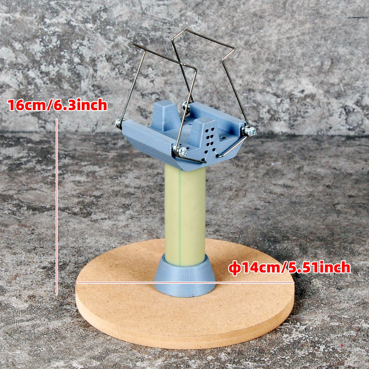 Scale Model Miniature Painting Tools Spray Work Painting Stand Spray Painting Jig Full-Scale Universal for Model Body Painting