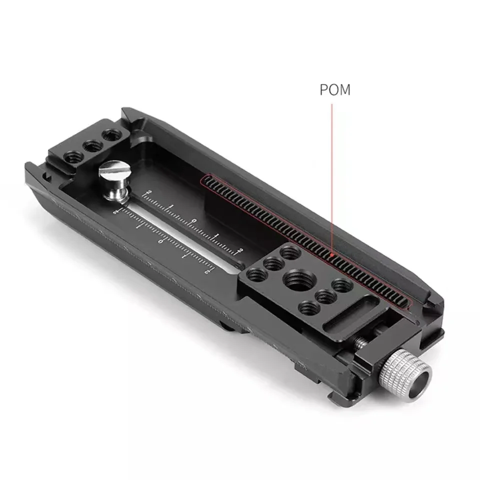 Camera Quick Release Plate Adapter with Arca-Swiss Type for DJI RS2 RSC2 RS 2 RSC 2 Gimbal for Manfrotto Type to Arca Type Clamp