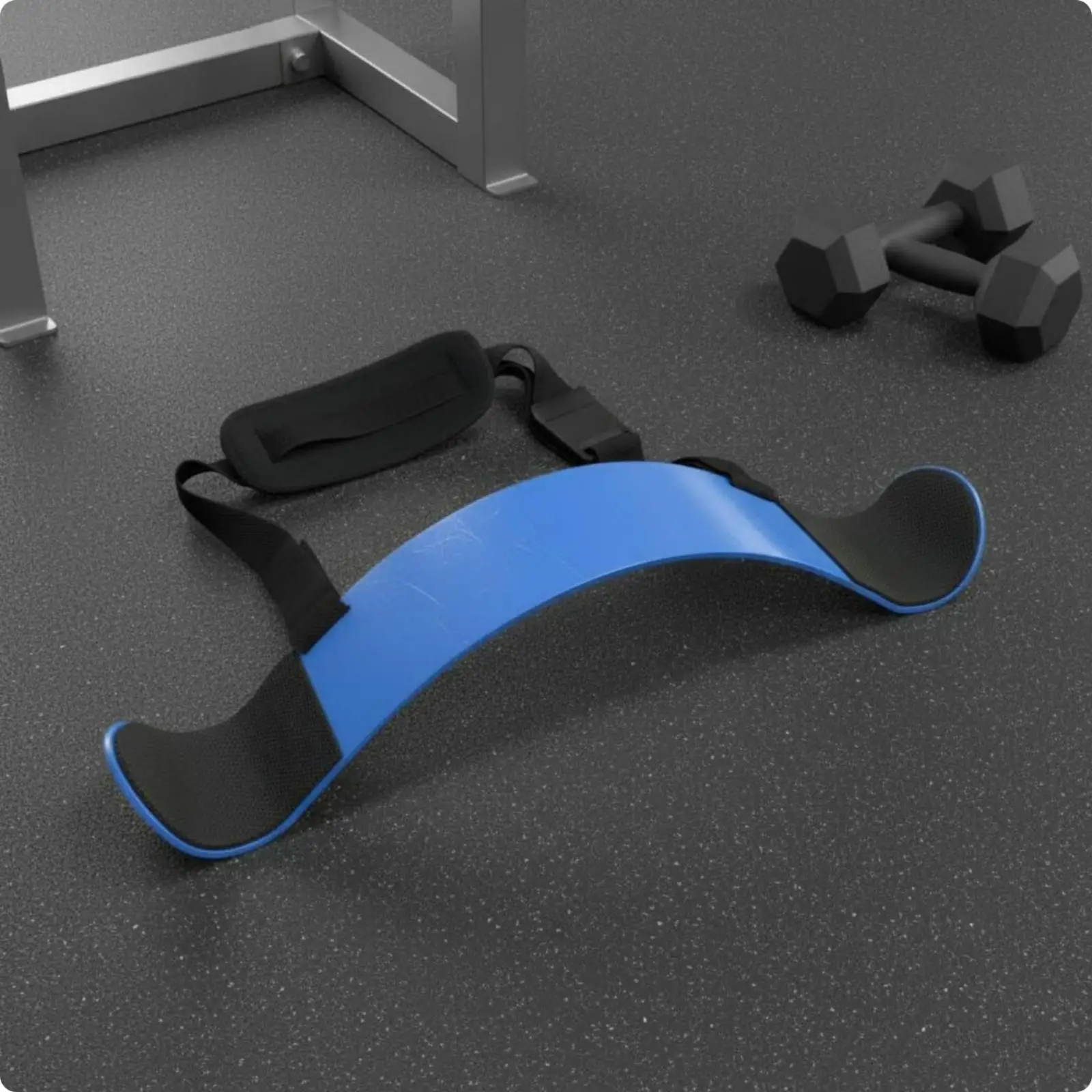 Padded Arm Blaster Training Equipment Isolation Board Muscle Workout Device for Biceps Curl Home Fitness