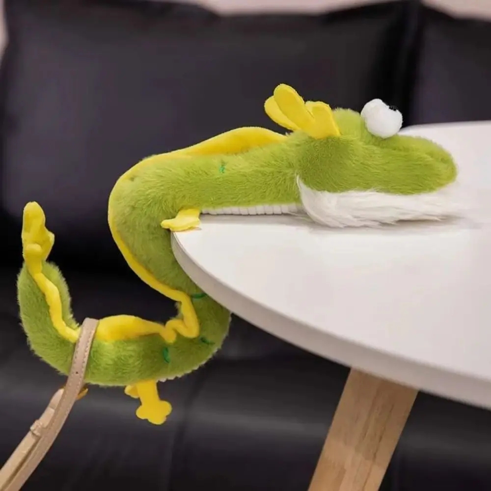 

Мягкая плюшевая игрушка-дракон в виде браслета, разноцветная, милая, мультяшная, для декора дома