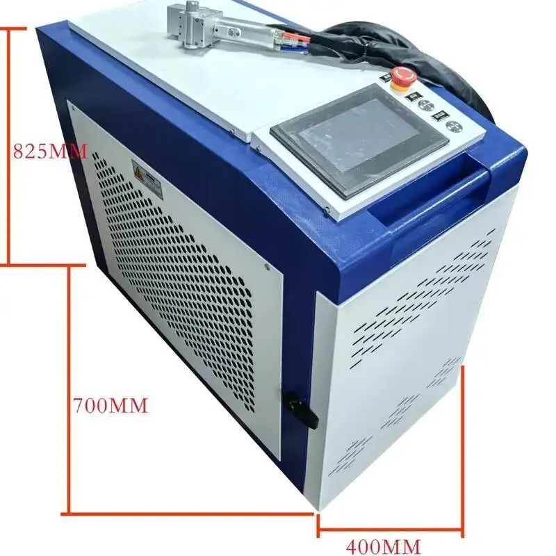Industrial Pulse Mold Rust Paint Oil Stain Removal Oxidation Layer Handheld Laser Cleaning Machine