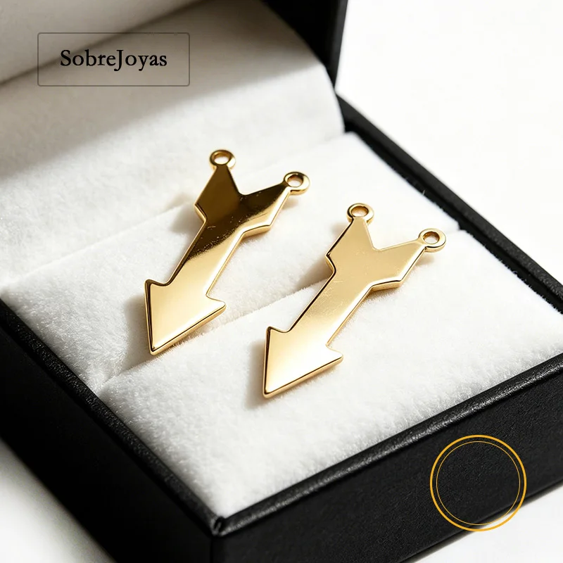 

Arrow Charms Hypoallergenic Jewelry Accessory for DIY Bracelet And Necklace Connection 14K Gold Filled