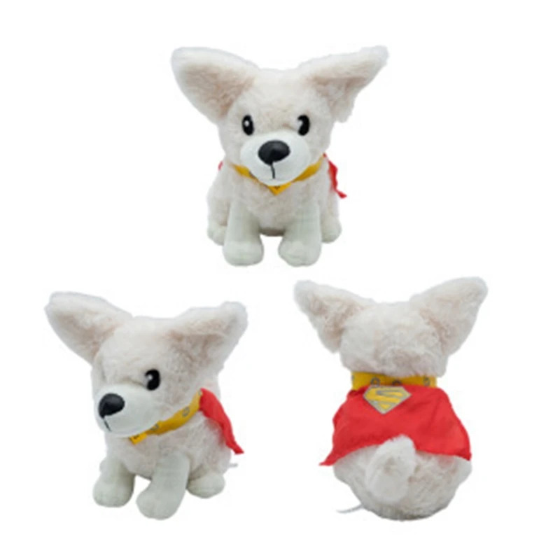 

Hero Canine Plush Toy Soft Stuffed Animal Superhero Dog Cute Huggable Buddy For Kids Boys Girls Room Decor Birthday Gift