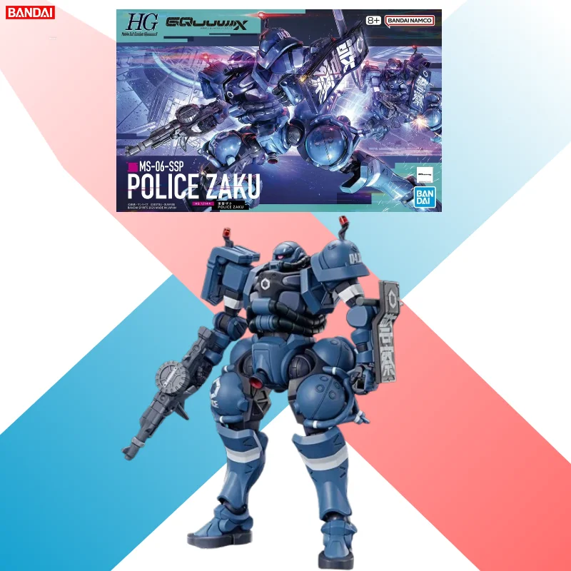 

【IN STOCK】Bandai HG 1/144 MS-06-SSP Police Zaku (Gundam GQuuuuuuX) Collection Model Action Figure Boys Toys Gifts