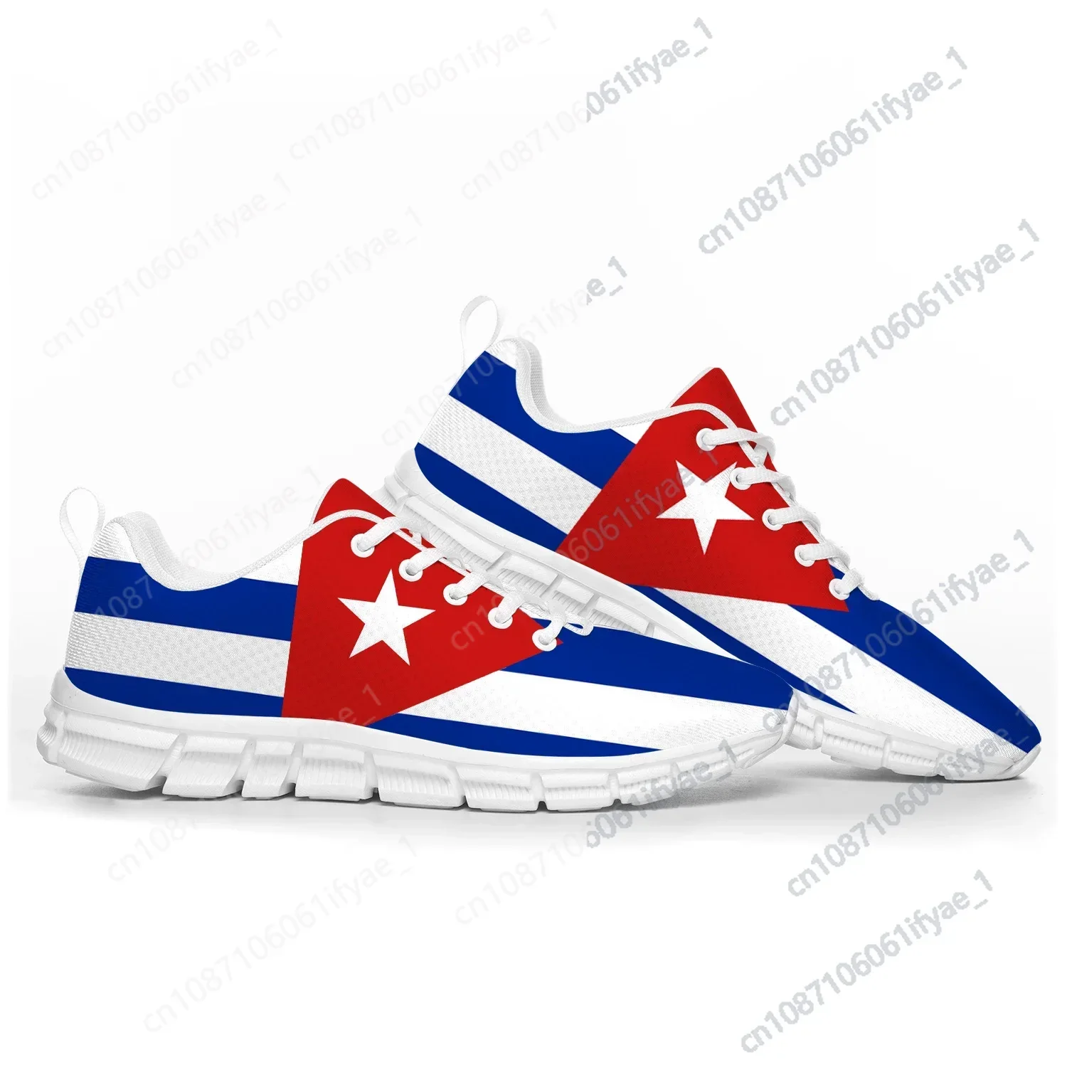 Scarpe sportive con bandiera cubana uomo donna adolescente bambini bambini Sneakers Cuba moda divertente Casual personalizzato scarpe da coppia di alta qualità