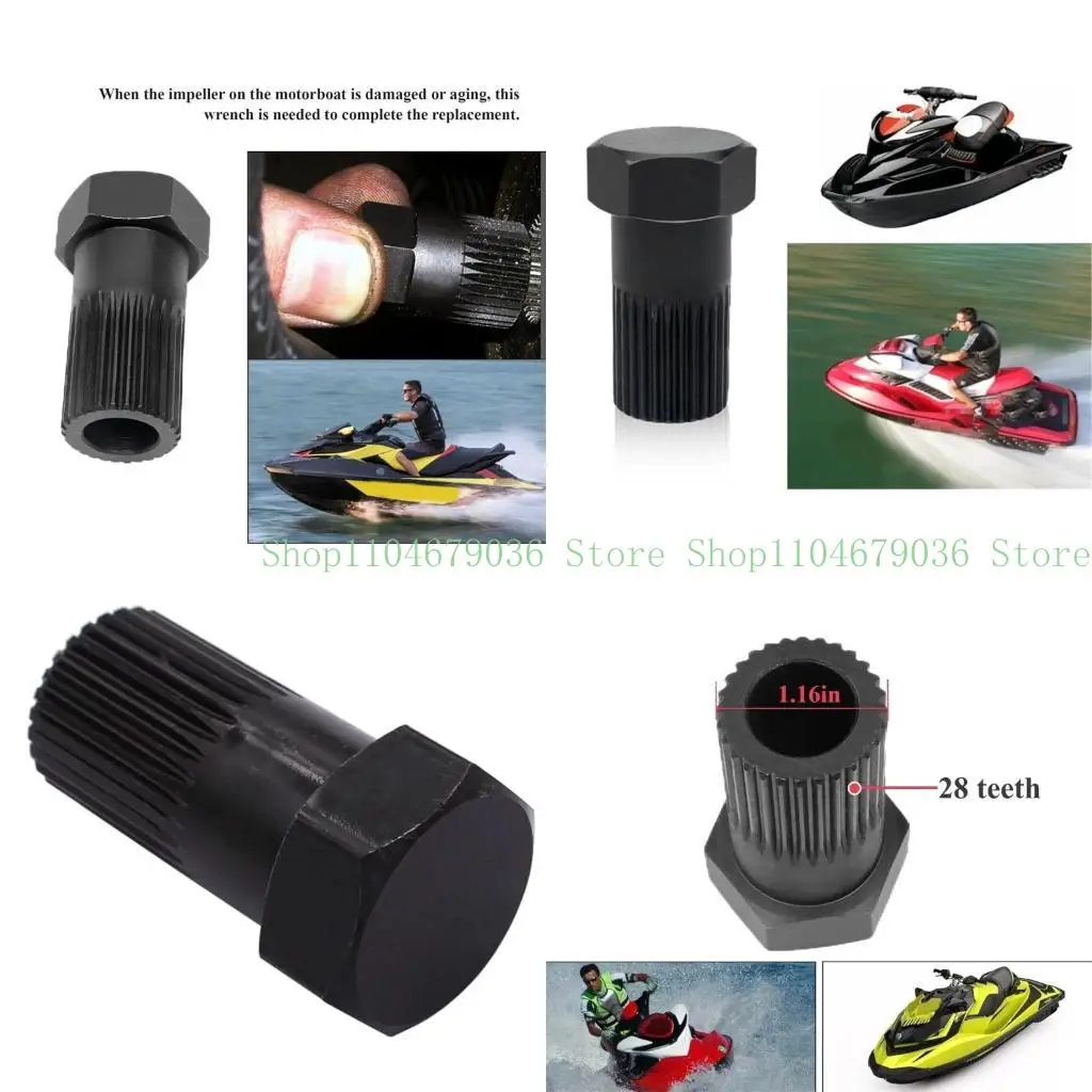 

652F Многоцелевой инструмент удаления рабочего колеса длительный сплайный гаечный ключ для WR012 RXT