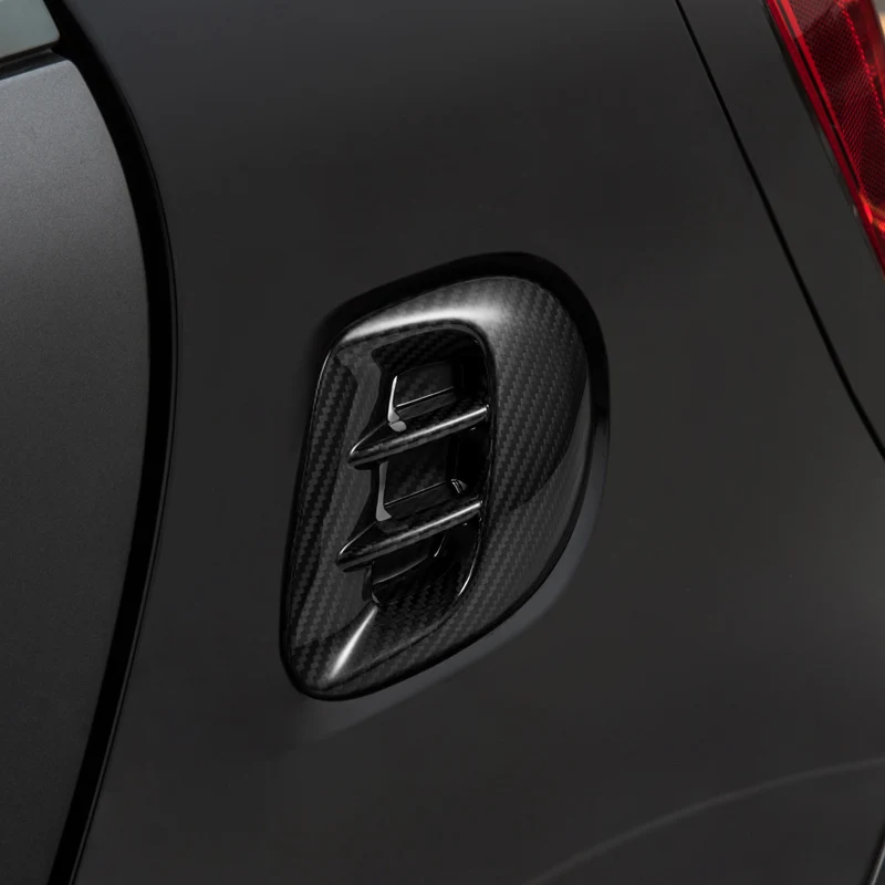 Carbon Fiber Exterior Car Side Fender Air Vent Cover Trim for Smart 453 Fortwo Forfour Air Flow Grill Outlet Intake Sticker Trim - view 2