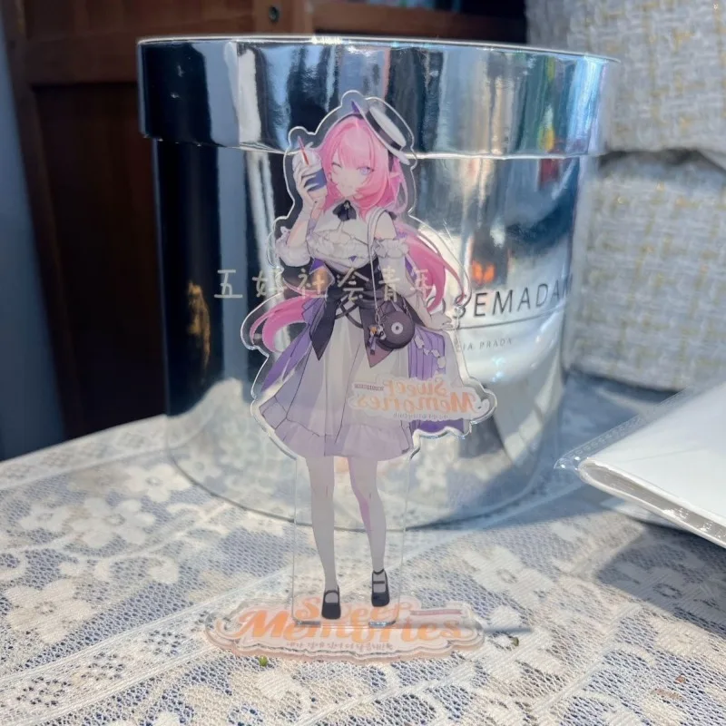 Honkai Impact 3 Korea Dal Komm Plate Desk Decor Elysia Standing Kiana Kaslana Collection Ornament Sweet Memories Acrylic Doll