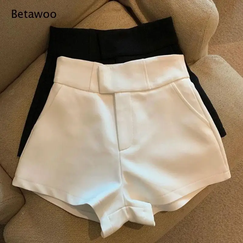 Women Shorts Black Shorts Women Harajuku Elegance High Waisted Shorts A Line Slim Casual Hot Girl Straight Pants Sexy