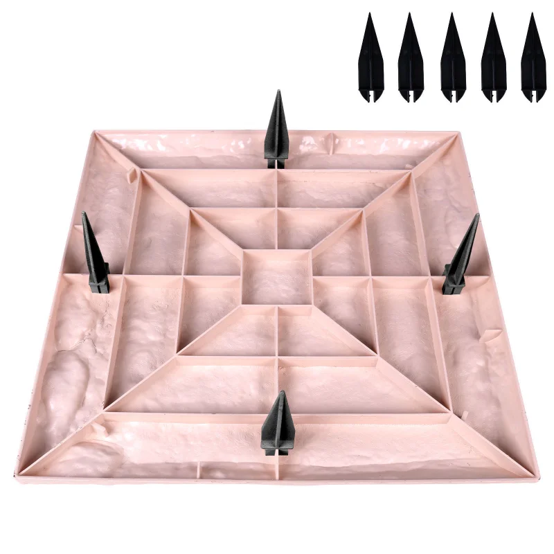 حصيرة يخطو الحديقة، حجر يخطو الحديقة، ديكور الحديقة الخارجية، نسيج الحجر المقلد، حجر متدرج شخصي، خارج