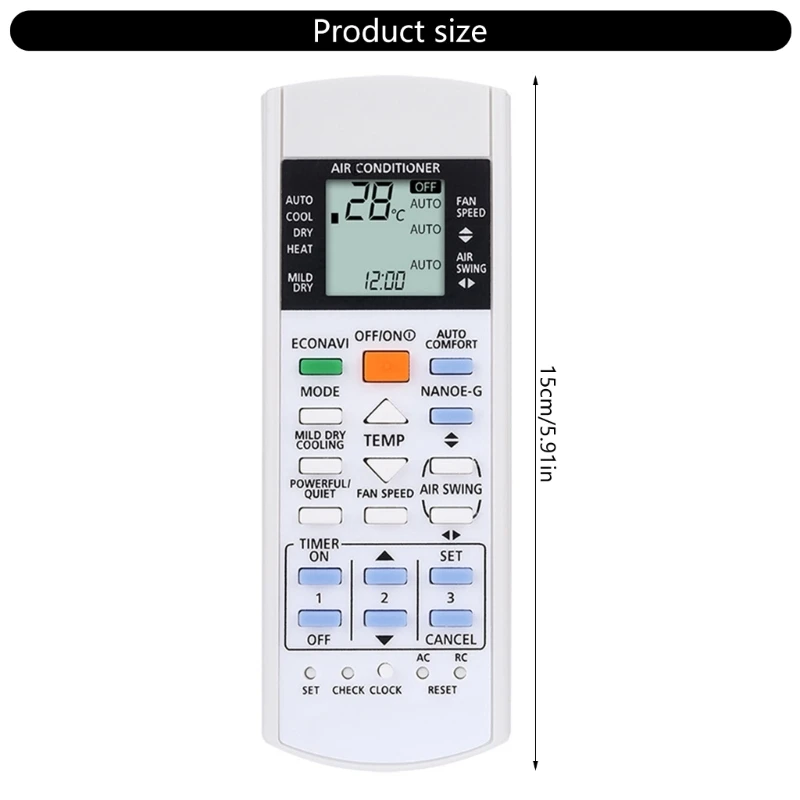 Mando a distancia acondicionado para A75C3300 A75C3208 A75C3706, envío directo