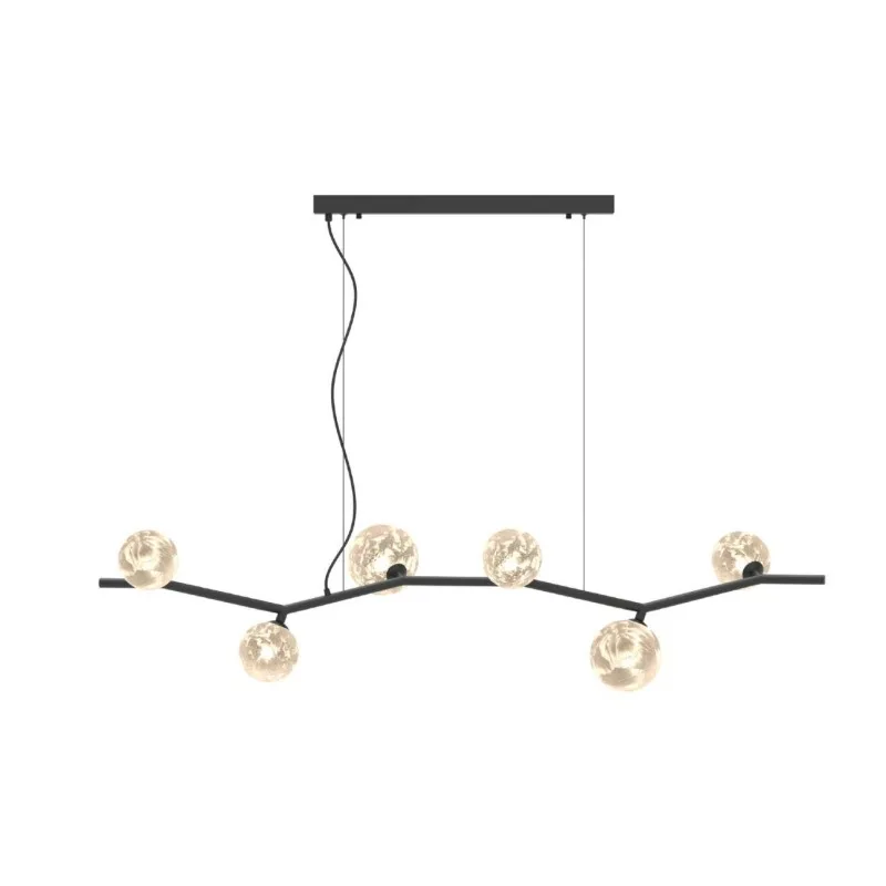 One-word tree chandelier light luxury full spectrum eye protection modern simple atmosphere main lamp