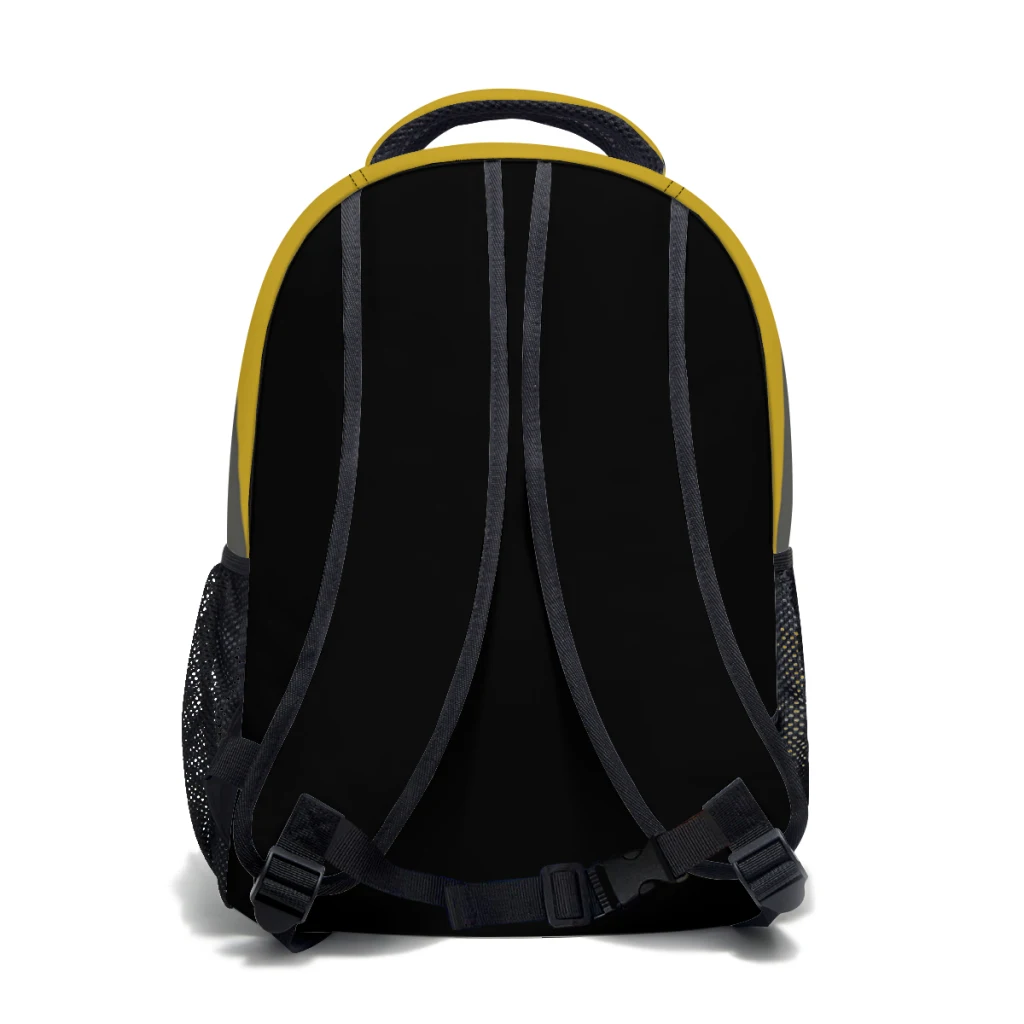 Saco Corredor de Borda Espelho para Meninas, Mochila Estudantil de Grande Capacidade, Saco Escolar Dos Desenhos Animados, 17"