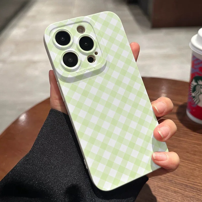 

Minimalist Geometric Phone Case For iPhone 17 16 15 14 13 12 11 Pro Max 7 8 14 Plus XS Soft TPU Silicone Protective Cover Fundas