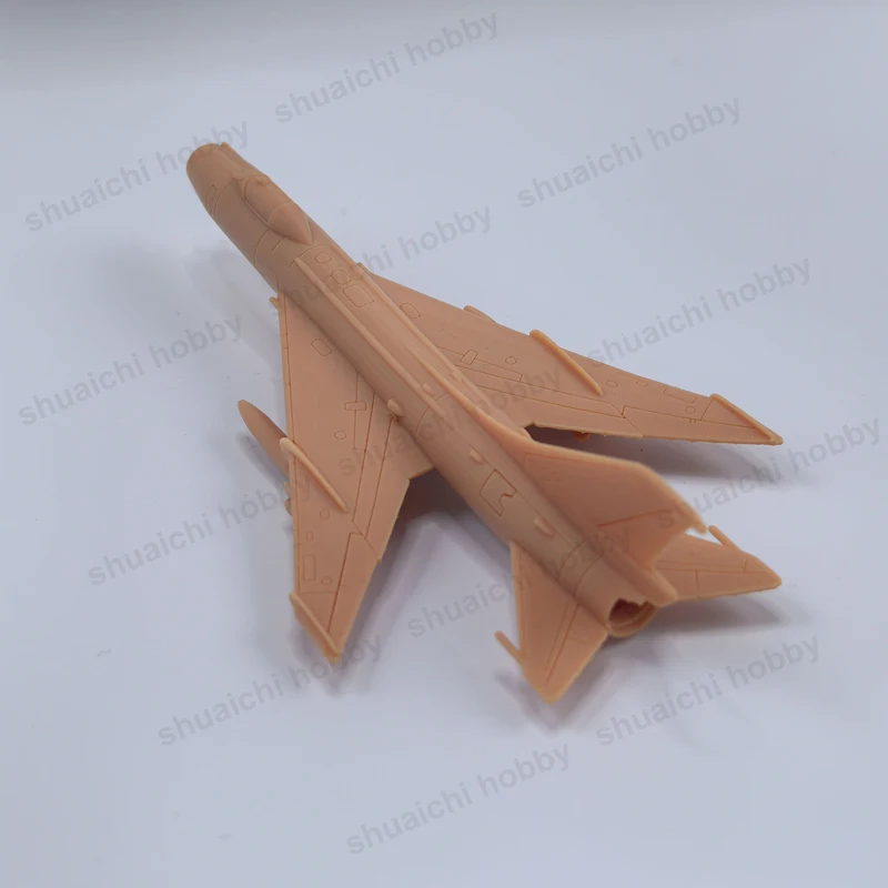 2PCS 1/144 1/350 Scale Su-7BKL Fighter-Bomber Model 3D Printed Combat Aircarft no Landing Gear Static Airplane Display Ornaments