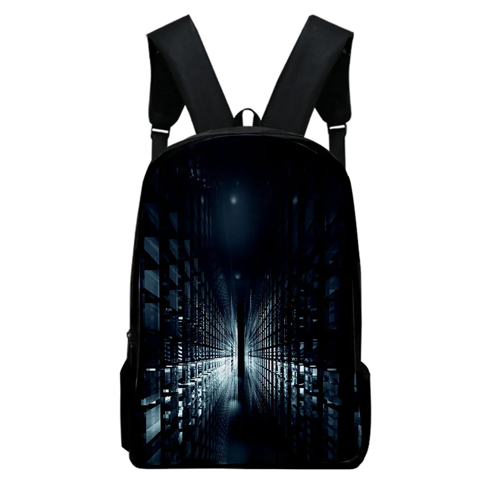 

Harajuku Popular Funny abstract Notebook Backpacks pupil School Bags 3D Print Oxford Waterproof Boys/Girls Laptop Backpacks