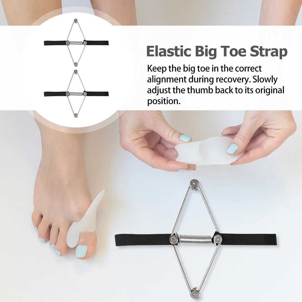 

2 шт., большой тренажер, эластичные ленты, гелевые носилки из нержавеющей стали, корректор для ног, инструмент для облегчения боли в ногах, носилки для пальцев ног