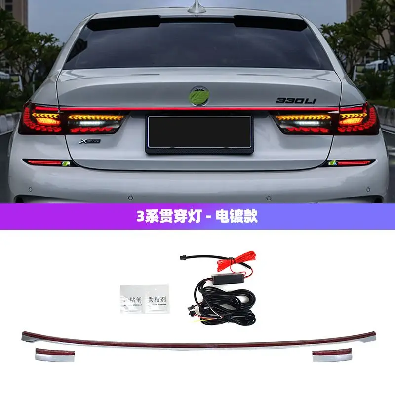 For BMW 3 Series G20 M3 G80 330 340i 320i 325i 2019-2022 OLED GTS Tail Lights Taillamp Taillight Rear Lamps Full LED Dynamic view 6
