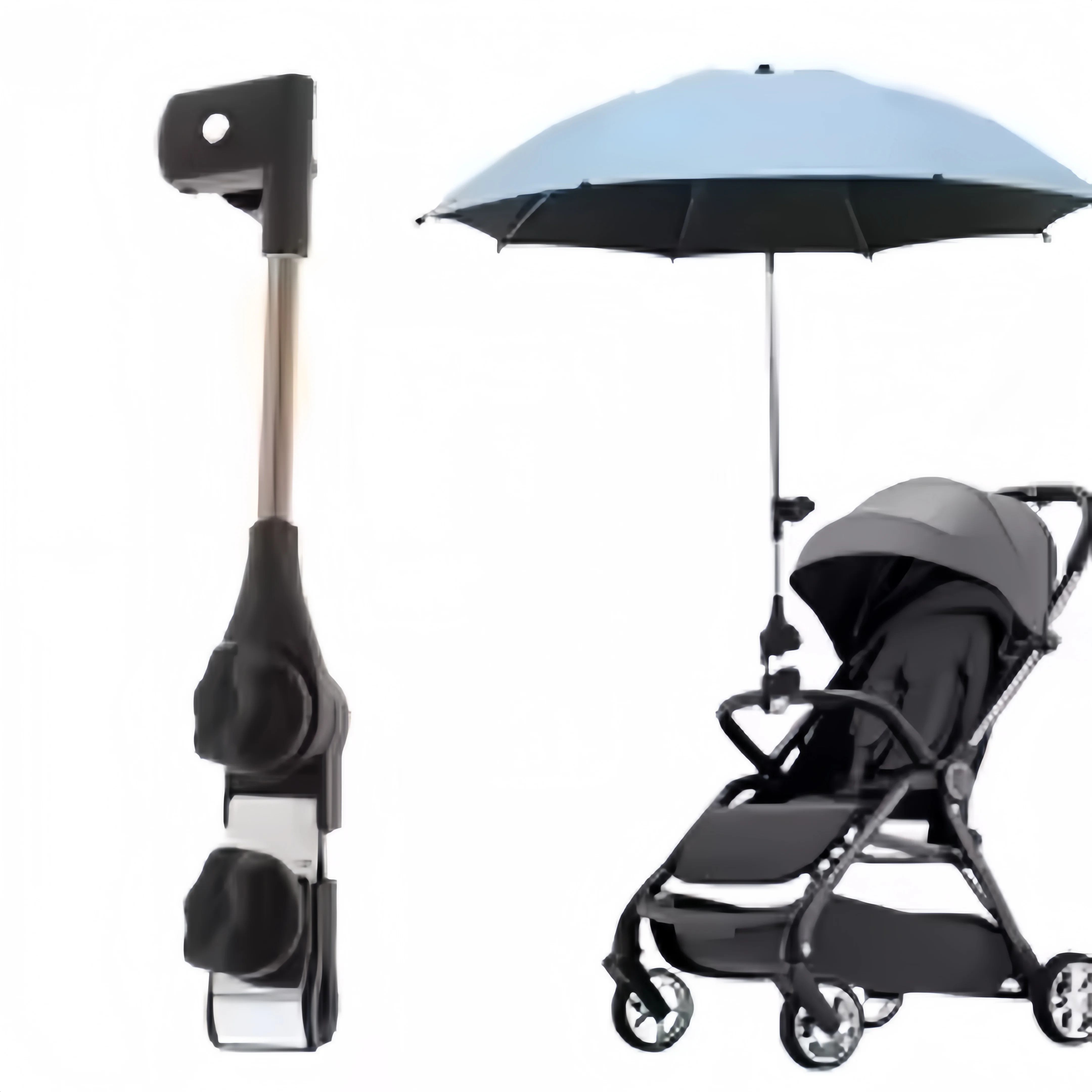 1-Piece Adjustable Umbrella Holder, DIY Baby Stroller Accessories,  Multi-Functional Holder, Umbrella Holder Clamp, Stroller Umbrella Stand,  Electric Scooter Umbrella Stand, Stroller Sunshade Umbrella, Fishing  Umbrella Clip - AliExpress 15