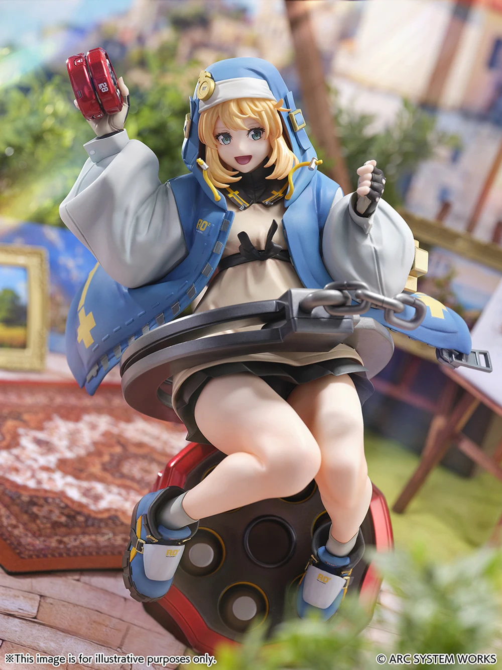 In Stock Original Genuine Estream Shibuya Scramble Figure Guilty Gear -Strive- Bridget Collectible Kawaii Game Girl Boy Figures