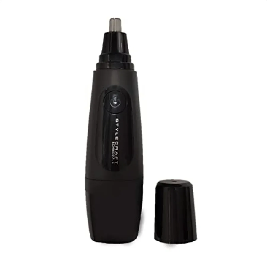 

Schnozzle Cordl Nose and Ear Trimmer Water Resistant Portable LED Light Matte Black