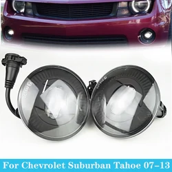 Pair LED Fog Lights Front Bumper Lamps For Chevy Avalanche Suburban Tahoe Yukon Acadia 2007 2008 2009 2010 2011 2012 2013 2014
