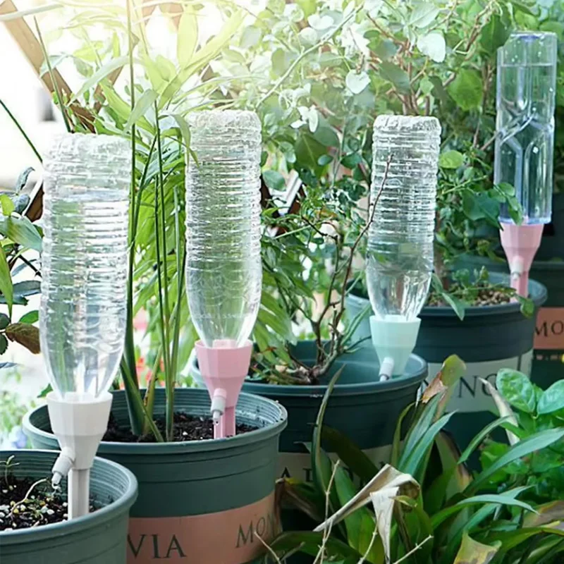 

3Pcs Automatic Plants Irrigation System Adjustable Drip Irrigation System Self Watering Spikes Indoor Outdoors Potted Garden