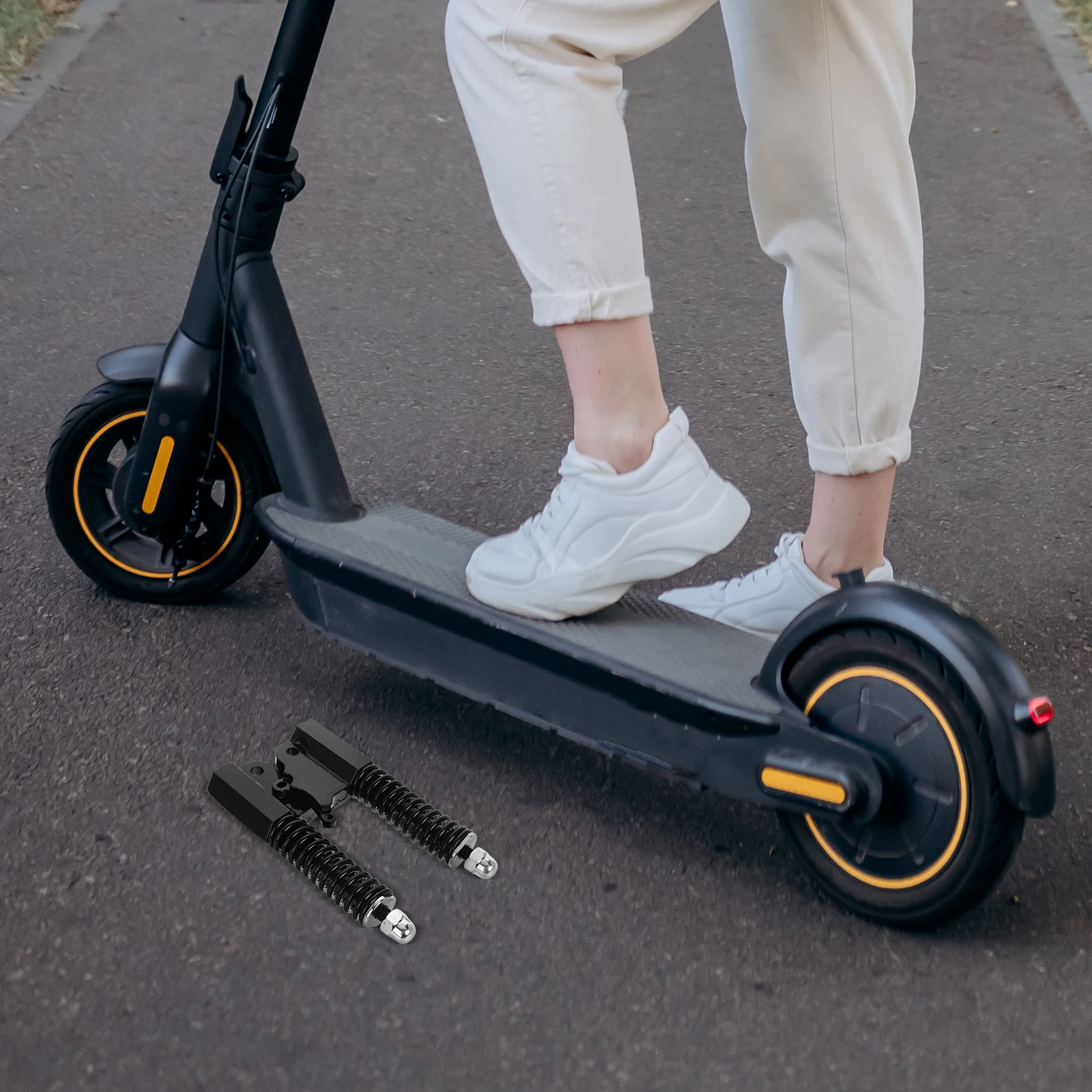 

Front Fork Shock Absorber Electric Scooter Suspension Kit Aluminum Alloy Durable Precision Enhanced Safety Compatibility
