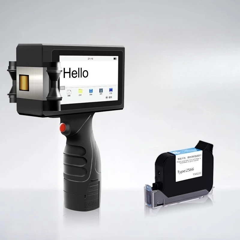 

High resolution Android system, handheld, online inkjet printer 5 inches, capacitive screen, small