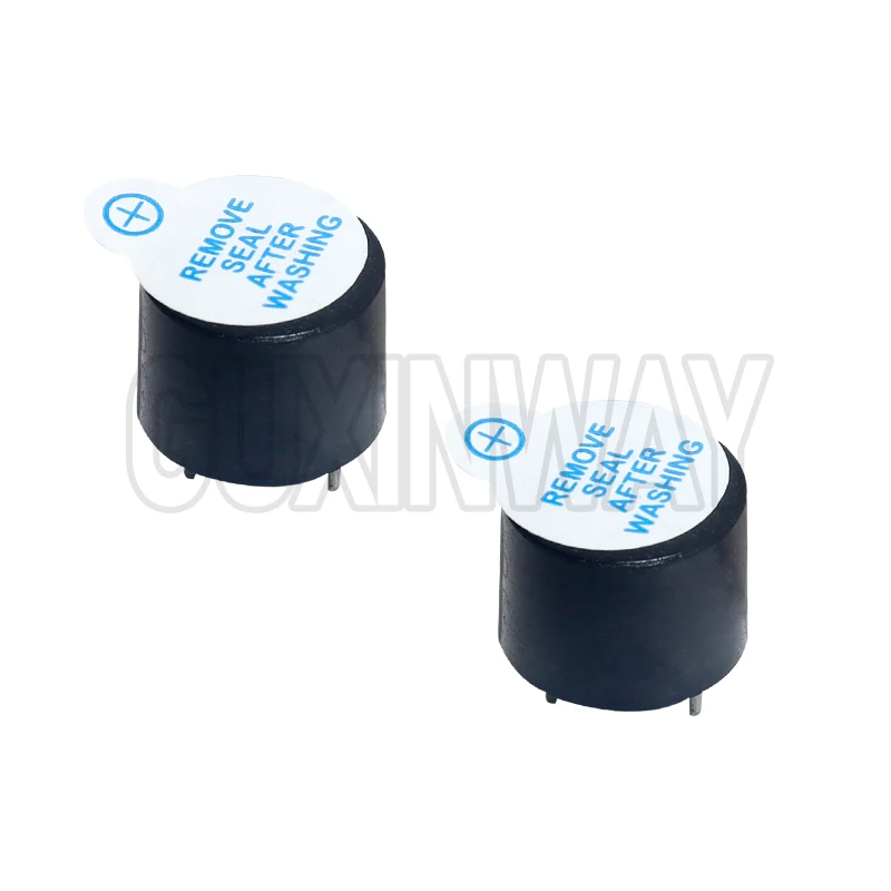 Active Buzzer 5V Magnetic Long Continous Beep Tone Alarm Ringer 12*9.5mm Mini Active Piezo Buzzers, for Arduino