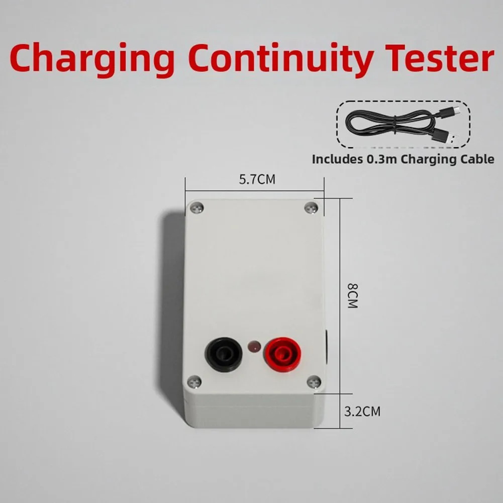 9V Wire Connectivity Tester With Buzzer And Audible/visual Alarm Functions For Test Measurement Tool Accessory