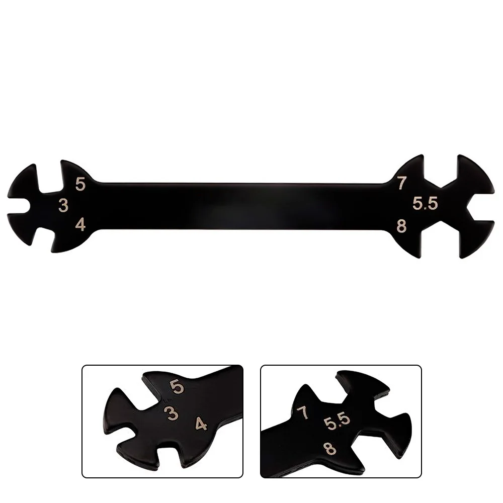 9IMOD Multifunction 6 in1 Repair Wrench 3/4/5/5.5/7/8mm Turnbuckle and Nut Spanner Tool for RC Drone Car Boat Off-road Vehicle image 2