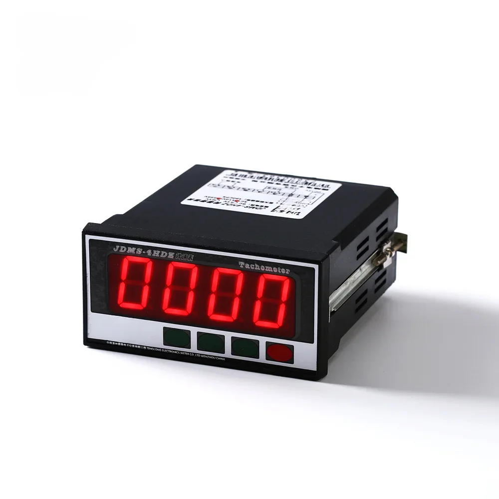 HOT SALE JDMS-4HDZ LED Digital rpm meter tachometer speedometer with pulse signal input and proximity switch