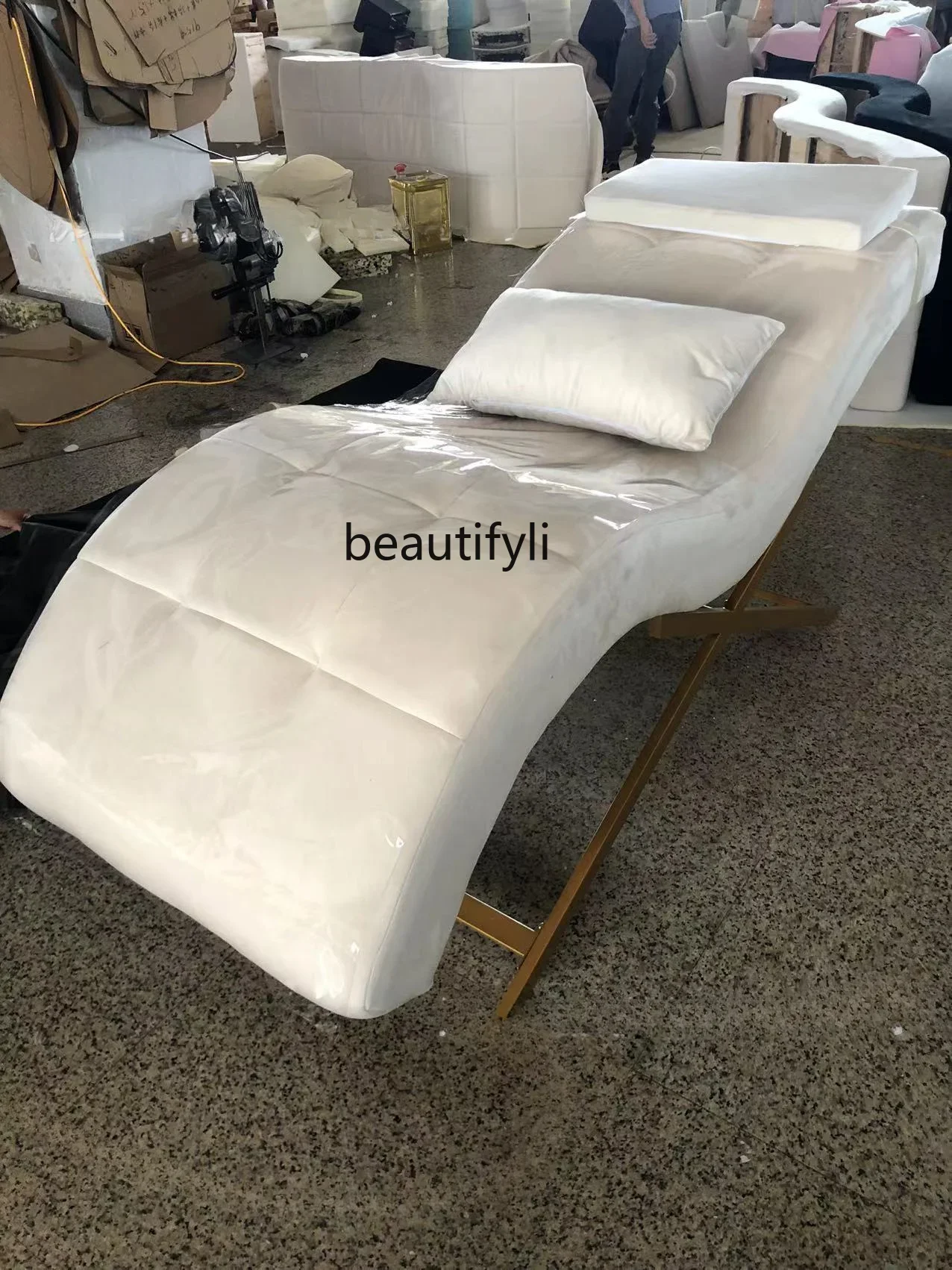 

Beauty Salon Spa Massage Eyelash Bed F Leisure Recliner Factory Direct Sales