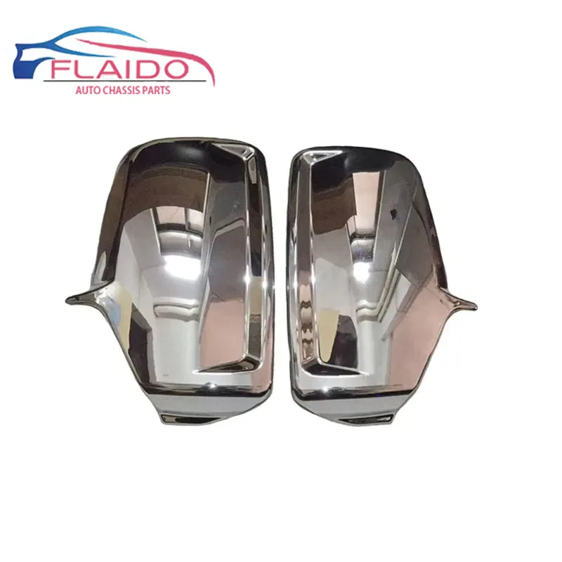 FLAIDO - Pair Car Door Wing Mirror Cover Chrome for Mercedes Sprinter / VW Crafter 2006 - 2017 Stick On