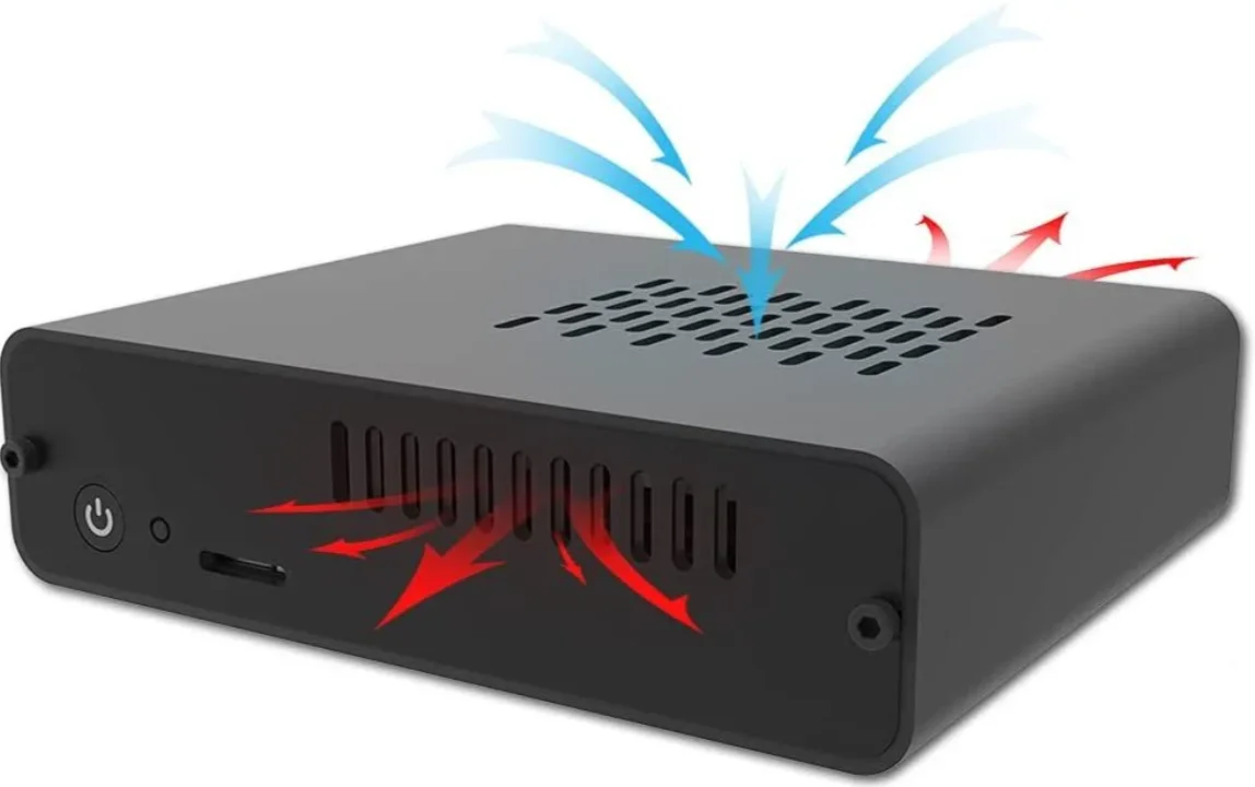DeskPi Nano لـ Jetson Nano B01 مع مروحة تبريد PWM
