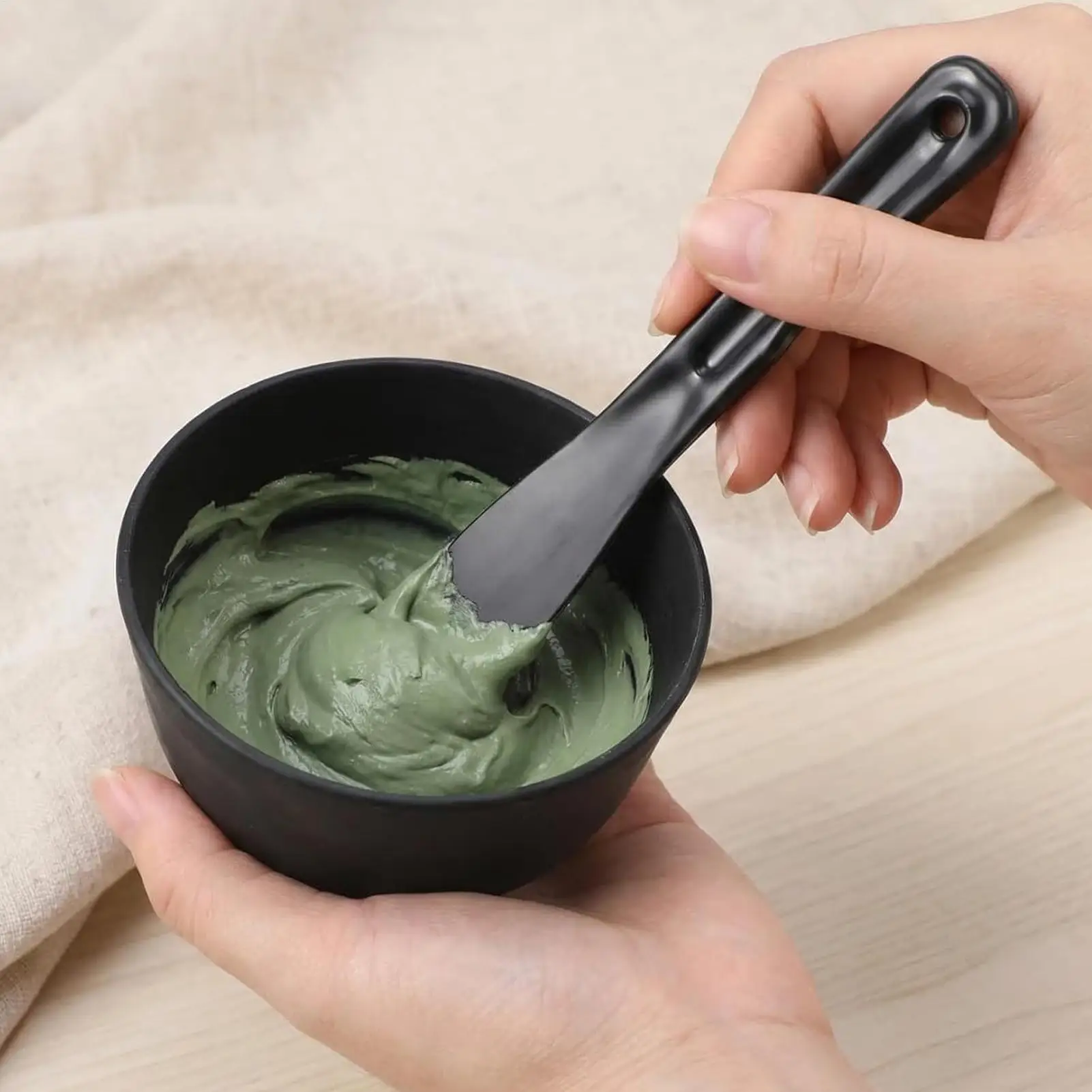 Silicone Face Mask Bowl Set Mask Stick Big Face Mask Powder Mixing Bowl Spatula  DIY Skin Care Set Skin Care Salon Beauty Tools