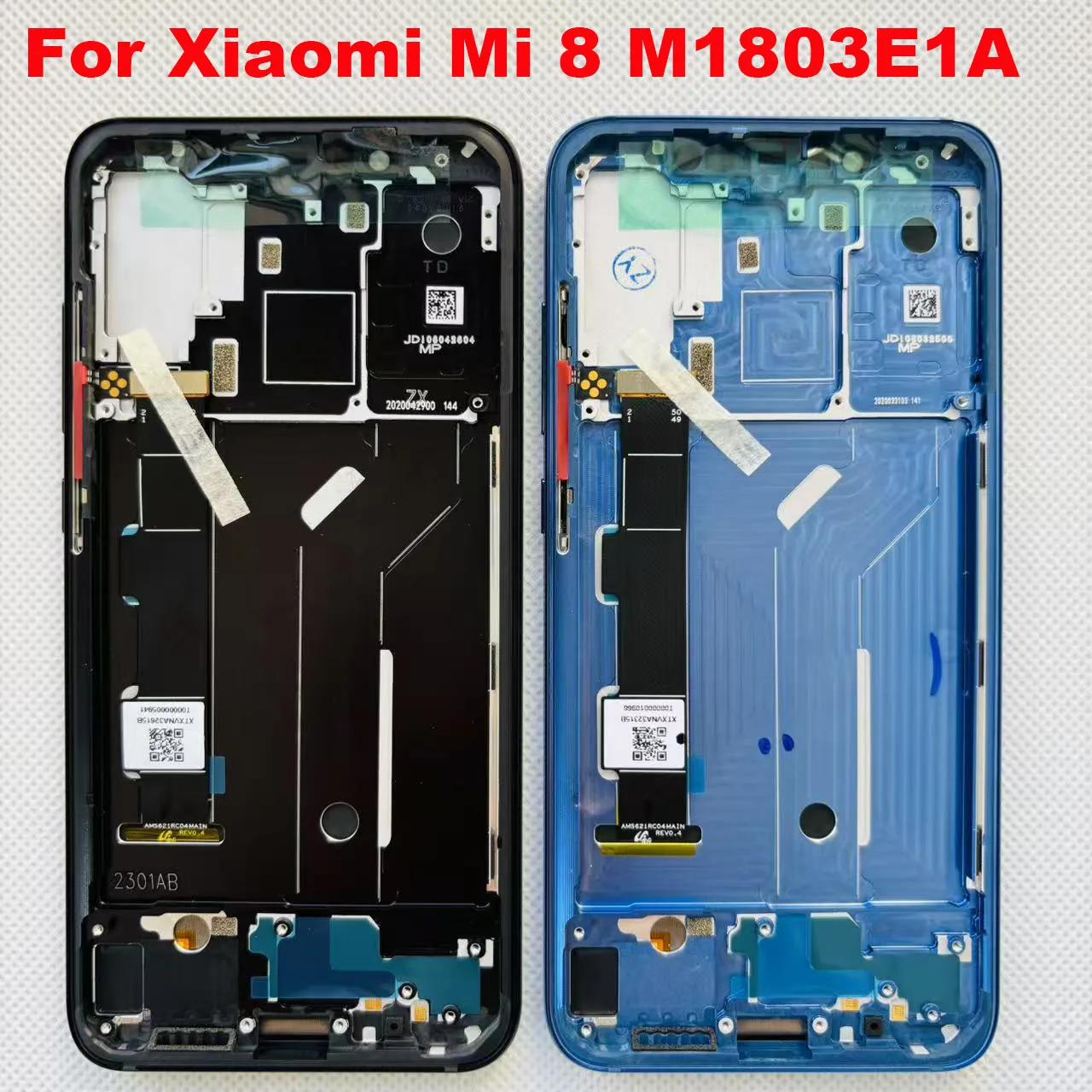 Original AMOLED For Xiaomi Mi 8 LCD Display For Xiaomi Mi8 Touch Screen Digitizer Screen Repair With Frame M1803E1A Screen Repla