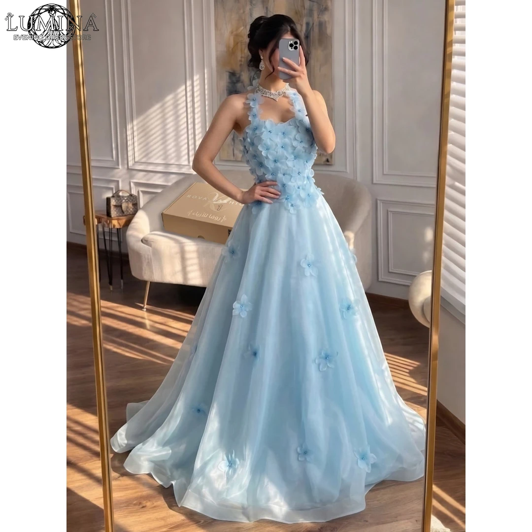 

Lumina One Shoulder Evening Dresses Wedding Party Dress Fishtail Skirt Ball Gowns Custom Made Chiffon Women's Prom Dress 2026