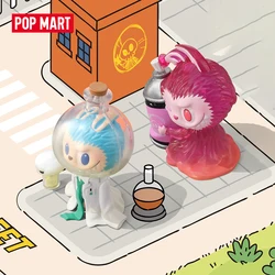 Pop Mart。非常に隠されたシリーズのミステリーボックス、ブラインドボックス、ブロブアクションフィギュア、かわいいおもちゃ、傾斜、1個、12個