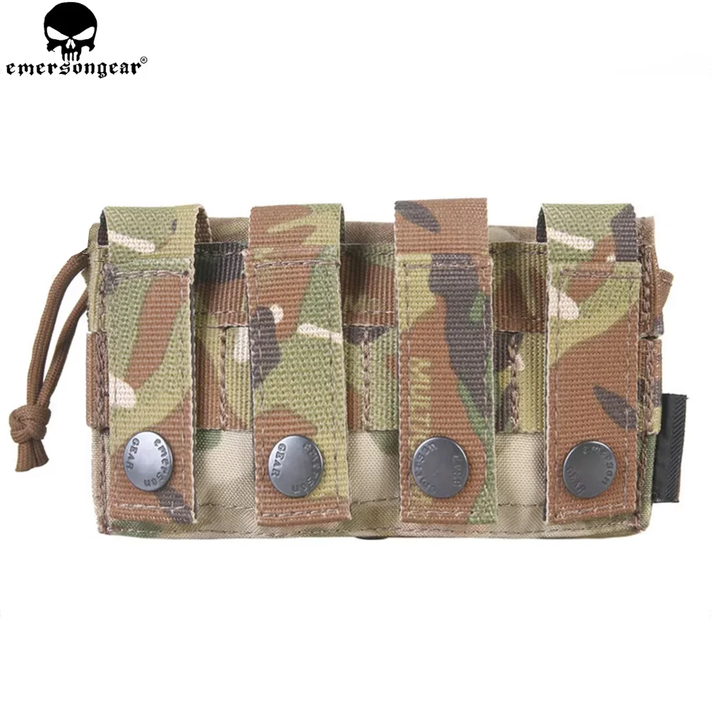 EMERSONGEAR Communication Pouch Hunting Tactical MOLLE Pouch Vest Backpack Multi-camo Bag Pouch EM9333