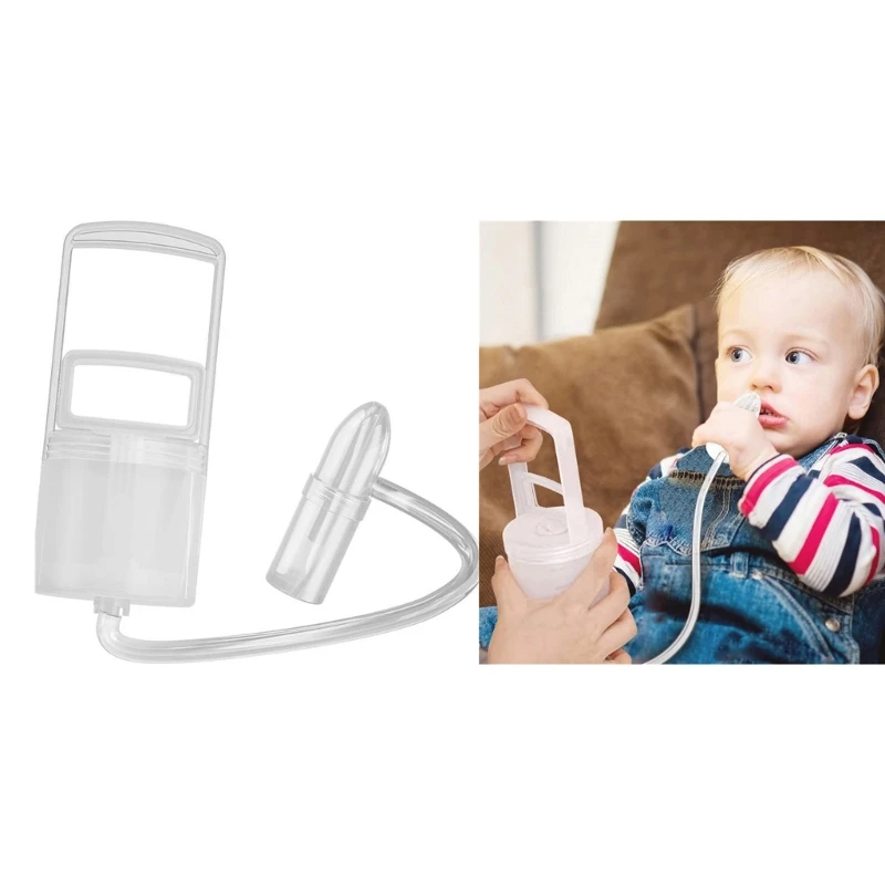 

Gentle Baby Nose Aspirator Handheld Toddlers Nasal Cleaning Tool for Congestion Relief User Friendly Nasal Cleaner