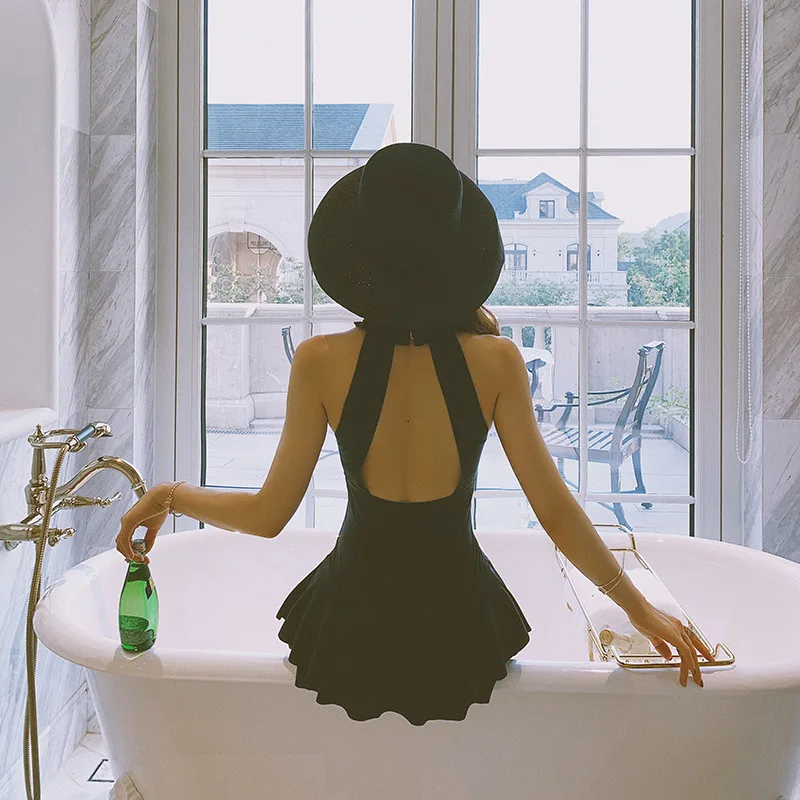 

Консервативный цельный купальник для женщин, термокупальник Pure Desire Bal для коррекции фигуры, повседневный купальный костюм