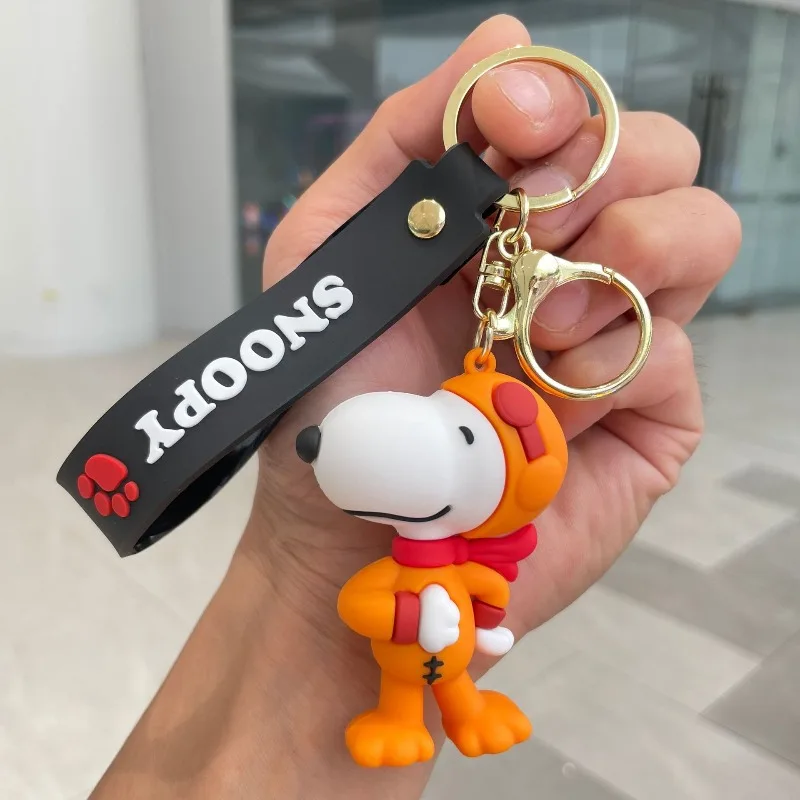 Cartoon zweite Generation Snoopy Serie Schlüsselanhänger Anhänger süße Puppe Auto Schlüsselanhänger Zubehör Paar Rucksack Schlüsselanhänger kleines Geschenk