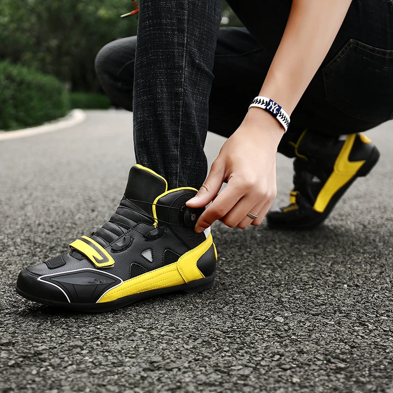 

Four seasons leisure windproof motorcycle riding motorcycle shoes anti-slip anti-fall wear-resistant off-road motorcycle shoes